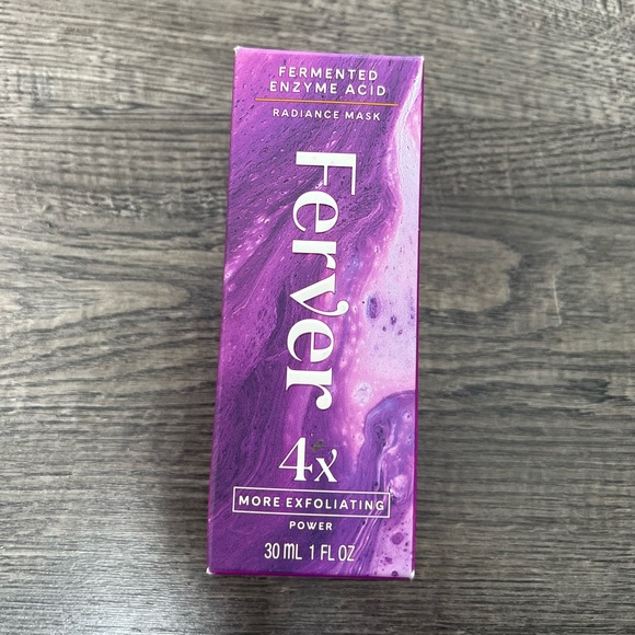 NIB FERVER Fermented Enzyme Acid Radiance Mask 4x More Exfoliating Power 1 FL oz - Picture 2 of 6